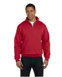 Jerzees 995M Adult NuBlend Quarter-Zip Cadet Collar Sweatshirt