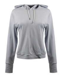 Burnside B5667 Ladies' Modest Crop Hooded Sweatshirt