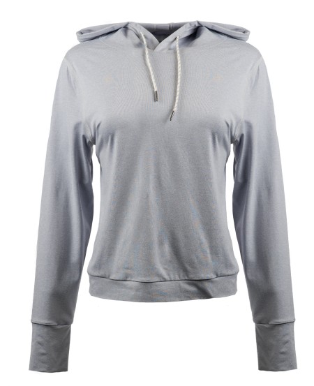 Burnside B5667 Ladies' Modest Crop Hooded Sweatshirt