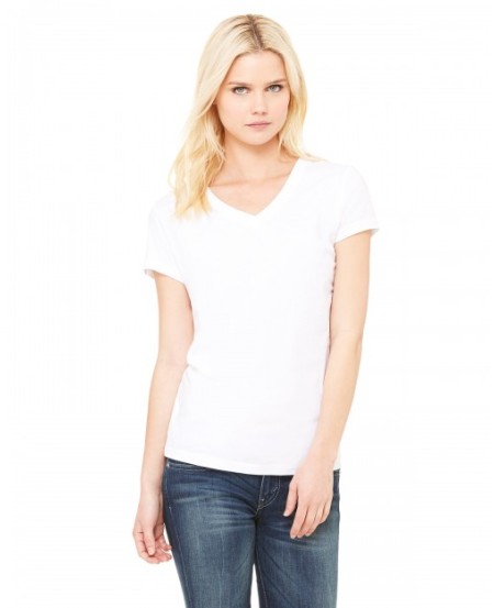 Bella + Canvas B6005   Ladies' Jersey Short-Sleeve V-Neck T-Shirt