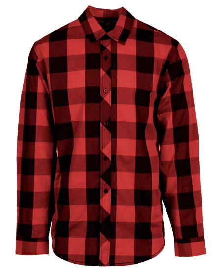 Burnside B8203 Men's Buffalo Plaid Woven Shirt