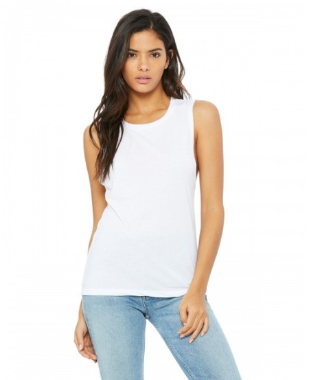 Bella + Canvas B8803   Ladies' Flowy Scoop Muscle Tank