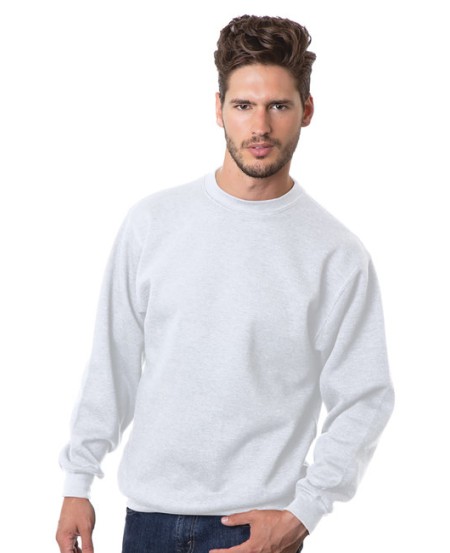 Bayside BA1102   Adult Heavyweight Crewneck Sweatshirt