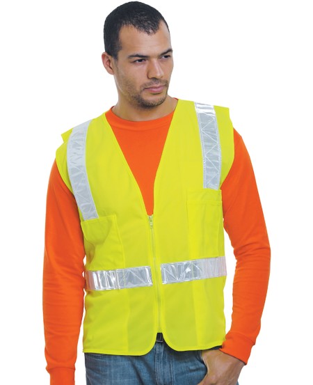 Bayside BA3788   Unisex ANSI Surveyor Vest