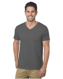 Bayside BA5025 Unisex USA Made V-Neck T-Shirt