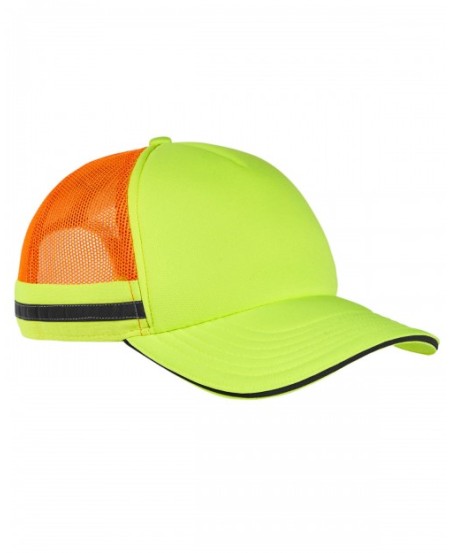 Big Accessories BA661   Safety Trucker Cap