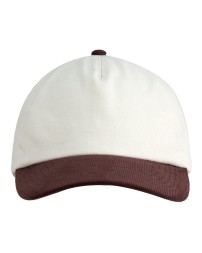 Big Accessories BA710 Two-Tone Corduroy Cap