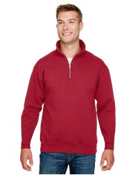 Bayside BA920 Unisex USA Made Quarter-Zip Pullover Sweatshirt