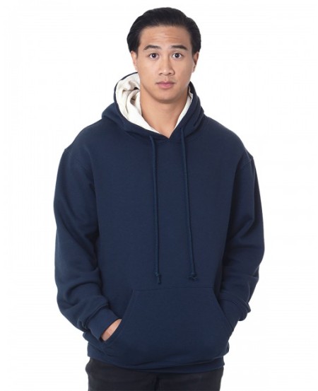 Bayside BA930   Adult Super Heavy Thermal-Lined Hooded Sweatshirt