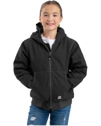 Berne BHJ61   Youth Highland Softstone Duck Hooded Jacket