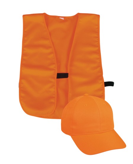 Outdoor Cap BLZCPV Structured Solid Back Hat With OFSM Vest