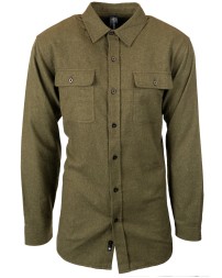 Burnside BU8200 Men's Solid Flannel Shirt