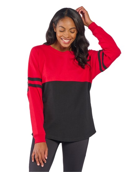 Boxercraft BW3514   Ladies' Oversized Pom Pom Jersey Fleece