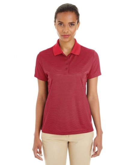 CORE365 CE102W   Ladies' Express Microstripe Performance Pique Polo