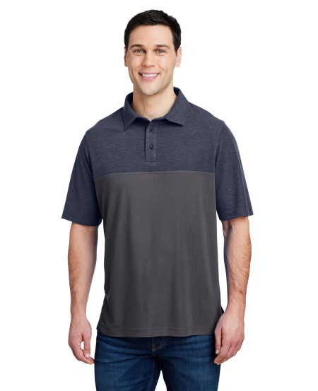 CORE365 CE112C   Men's Fusion ChromaSoft Colorblock Polo