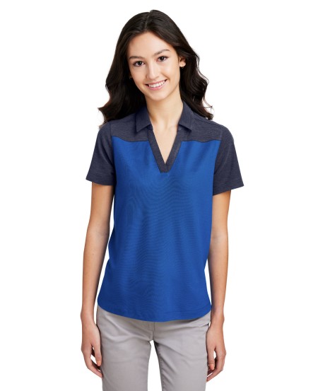 CORE365 CE112CW Ladies' Fusion ChromaSoft Colorblock Polo