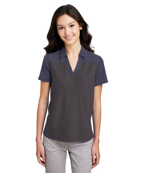 CORE365 CE112CW   Ladies' Fusion ChromaSoft Colorblock Polo