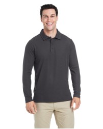 CORE365 CE112L Men's Fusion ChromaSoft Long-Sleeve Pique Polo