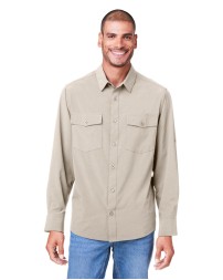 CORE365 CE510L Men's Ultra UVP Long-Sleeve Marina Shirt