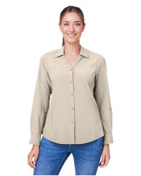 CORE365 CE510LW Ladies' Ultra UVP Long-Sleeve Marina Shirt