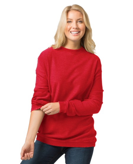 Boxercraft D02   LadiesRally Corduroy Knit Pullover Crew