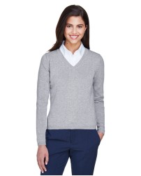 Devon  Jones D475W Ladies' V-Neck Sweater