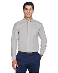 Devon  Jones D620 Men's Crown Collection Solid Broadcloth Woven Shirt