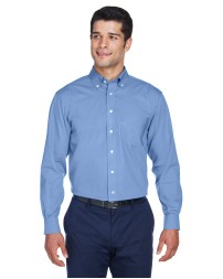 Devon  Jones D630 Men's Crown Collection Solid Oxford Woven Shirt