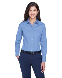 Devon  Jones D630W Ladies' Crown Collection Solid Oxford Woven Shirt