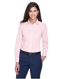 Devon  Jones D640W Ladies' Ladies' Crown Collection Gingham Check Woven Shirt