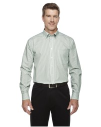 Devon  Jones D645 Men's Crown Collection Banker Stripe Woven Shirt