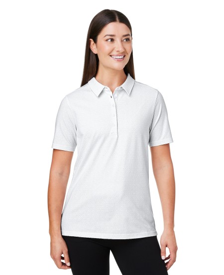 Devon  Jones DG101W Crownlux Performance Ladies' Geo Polo