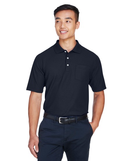 Devon  Jones DG150P Men's DRYTEC20 Performance Pocket Polo