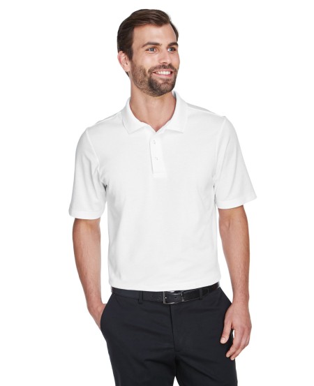 Devon  Jones DG20 CrownLux Performance Men's Plaited Polo