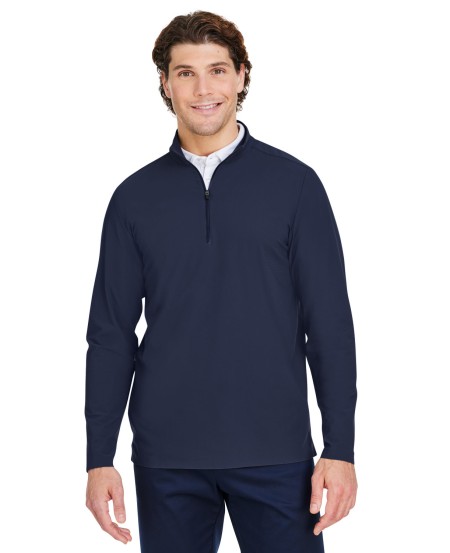 Devon  Jones DG410 CrownLux Performance Men's Windsor Welded Quarter-Zip