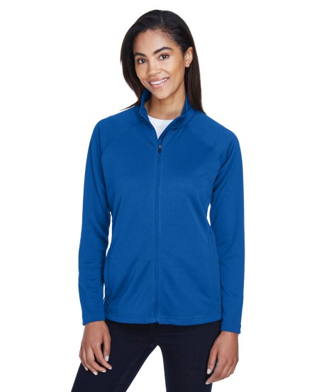 Devon  Jones DG420W Ladies' Stretch Tech-Shell Compass Full-Zip