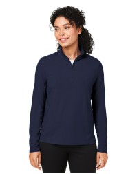 Devon  Jones DG425W Ladies' Raleigh Stretch Quarter-Zip