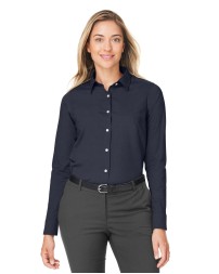 Devon  Jones DG505W CrownLux Performance Ladies' Spencer Poplin Shirt