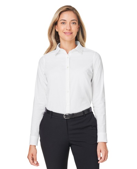 Devon  Jones DG505W CrownLux Performance Ladies' Spencer Poplin Shirt