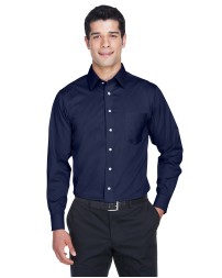 Devon  Jones DG530 Men's Crown Collection Solid Stretch Twill Woven Shirt