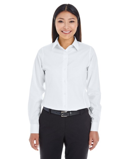 Devon  Jones DG532W Ladies' Crown Collection Royal Dobby Woven Shirt