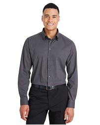 Devon  Jones DG535 CrownLux Performance Men's Tonal Mini Check Woven Shirt