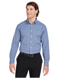 Devon  Jones DG536 CrownLux Performance Men's Gingham Shirt