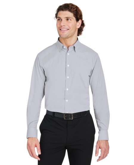 Devon  Jones DG537 CrownLux Performance Men's Microstripe Shirt