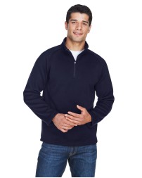 Devon  Jones DG792 Adult Bristol Sweater Fleece Quarter-Zip