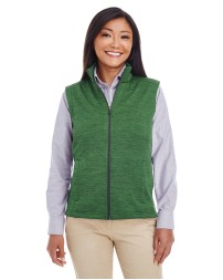 Devon  Jones DG797W Ladies' Newbury Mélange Fleece Vest