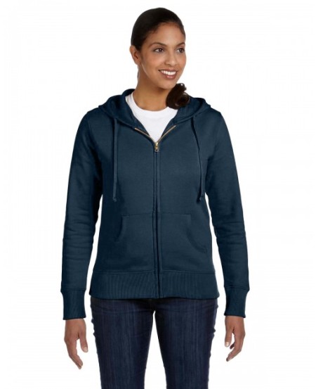 econscious EC4501   Ladies' Heritage Full-Zip Hooded Sweatshirt