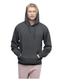 econscious EC5570 Unisex Heathered Fleece Pullover Hooded Sweatshirt