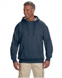 econscious EC5570   Unisex Heathered Fleece Pullover Hooded Sweatshirt