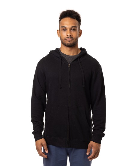 econscious EC5980   Unisex Hemp Hero Full-Zip Hooded Sweatshirt